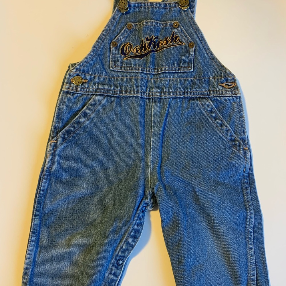 OshKosh B'gosh Vintage Blue Denim Vestbak